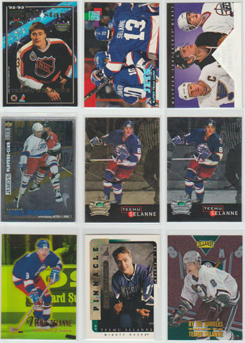 1995-96 Select Certified Mirror Gold #76 Teemu Selanne