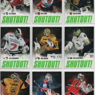2018-19 Cardset SHUTOUT #1 Atte Egren (G) HIFK