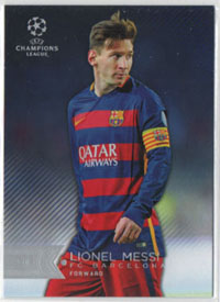 2016-17 Topps Showcase Champions League #1 Lionel Messi (FC Barcelona)