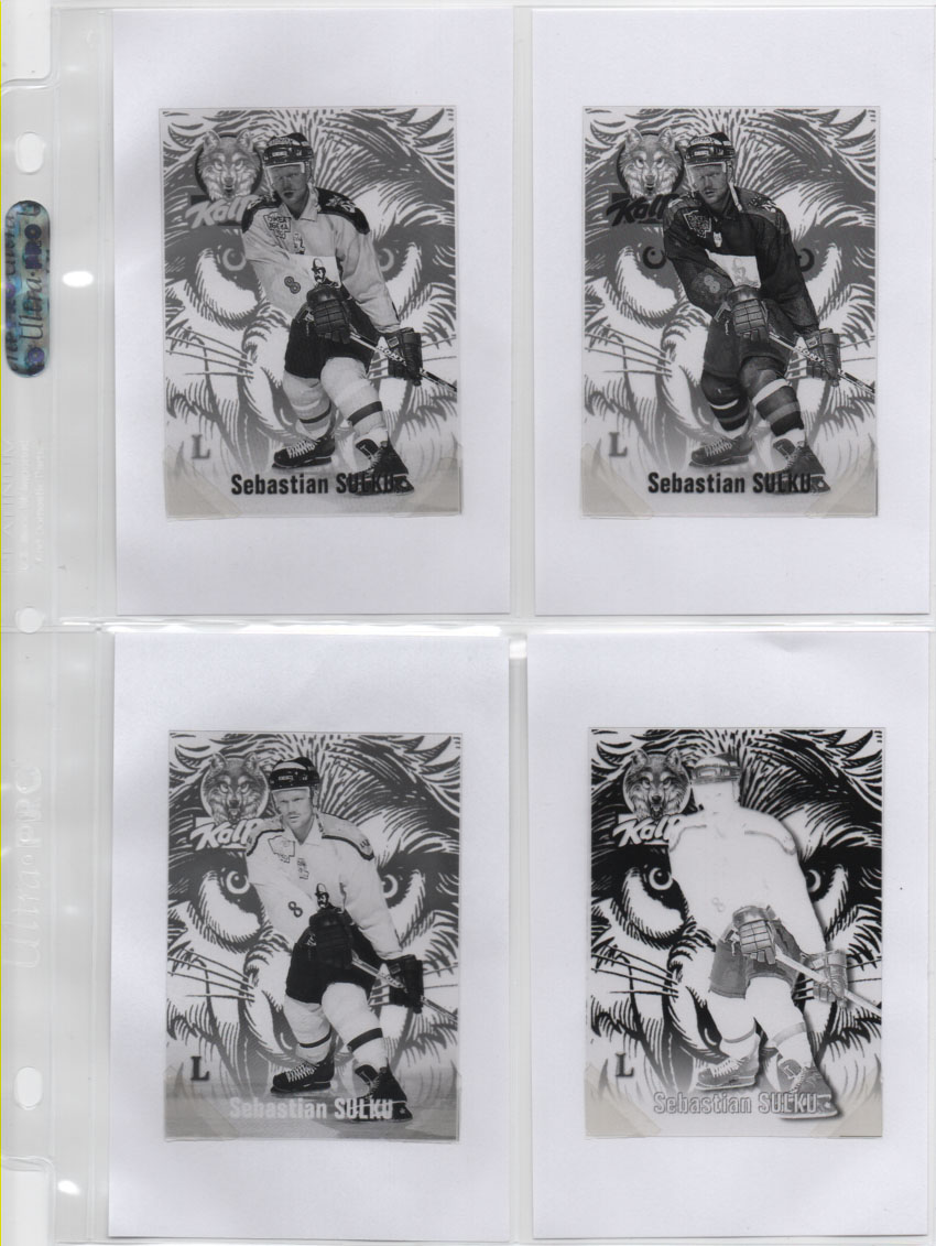 1999 Cardset Sebastian Sulku Kalpa 1/1 Print Film