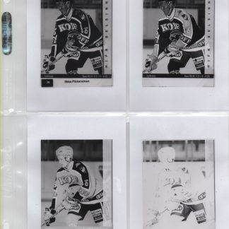 2001-02 Cardset Ilkka Pikkarainen HIFK 1/1 Print Film