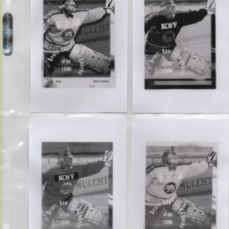 2002-03 Cardset Vesa Toskala (G) Ilves 1/1 Print Film