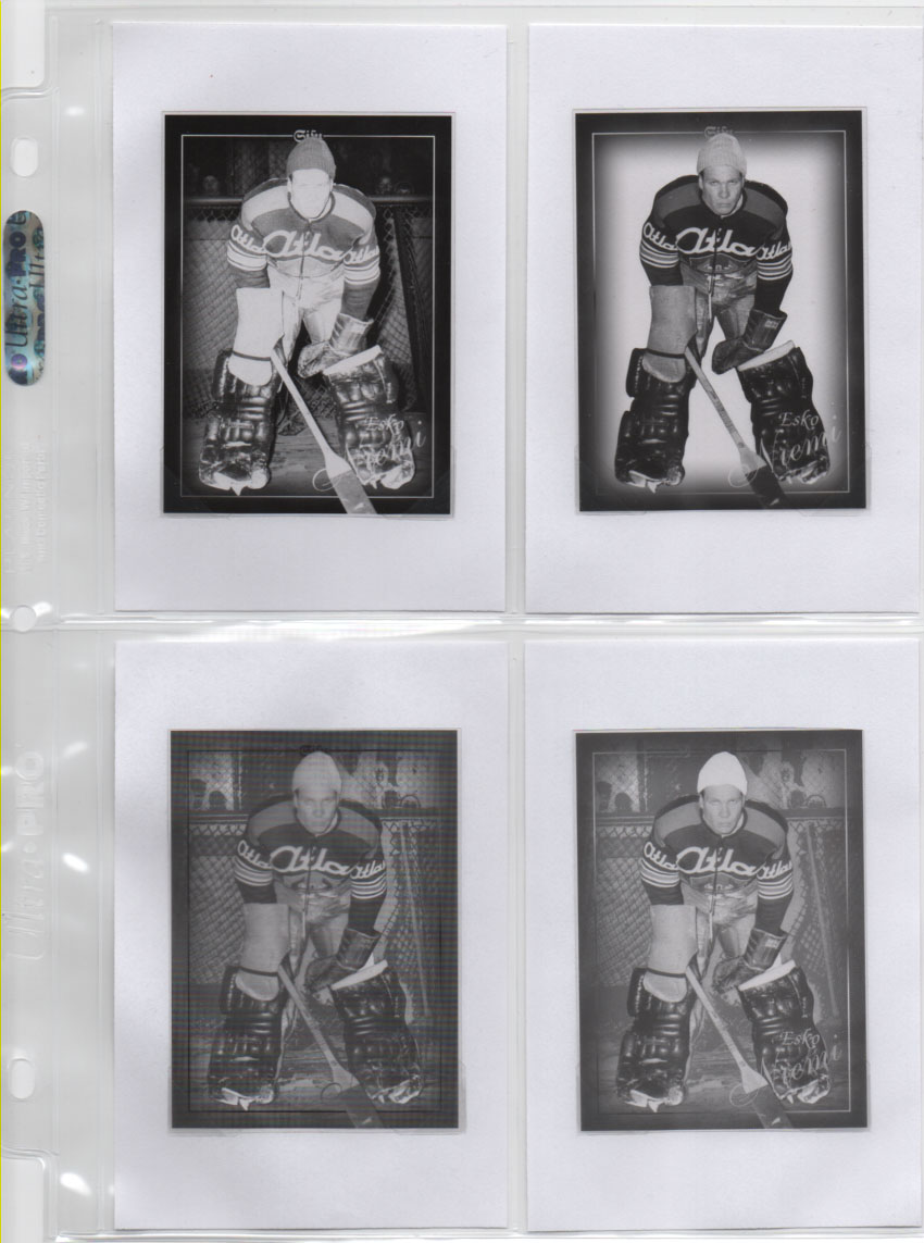 1996-97 Sisu Red Line Esko Niemi Tappara 1/1 Print Film JÄÄKIEKKOLEIJONA #188