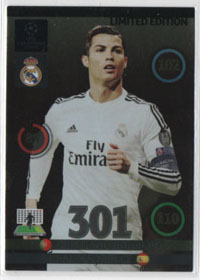 2014-15 Panini Champions League UpDate LIMITED EDITION Cristiano Ronaldo (Real Madrid CF)