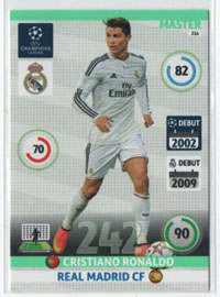2014-15 Panini Champions League MASTER Cristiano Ronaldo (Real Madrid CF)