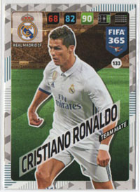 2018  Panini Fifa 365 #133 Cristiano Ronaldo (Real Madrid CF)