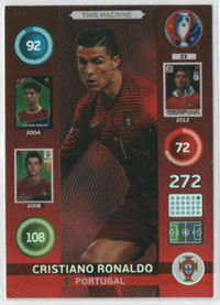 2016 Uefa EURO TIME MACHINE #23 Cristiano Ronaldo (Portugal)