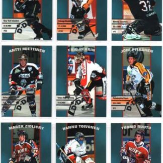 2003-04 Cardset D-DAY (16 kpl) Erikoiskortti Setti