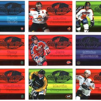 2003-04 Cardset GLOBETROTTERS  (9 kpl) Erikoiskortti Setti