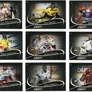 2008-09 Cardset ZERO (9 kpl) Erikoiskortti Setti