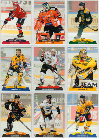 2017-18 Cardset Liiga Sarja 1 Peruskortti Setti (TARJOUS)