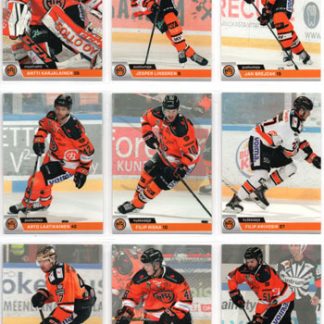 2018-19 Cardset Liiga Sarja 1 Peruskortti Setti