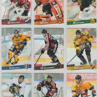 2016-17 Cardset Liiga Sarja 2 Peruskortti Setti