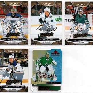 2019-20 Upper Deck MVP GOLD Script #205 Marc-Andre Fleury (G) Golden Knights