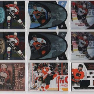 2010-11 Luxury Suite DOUBLE JERSEYS /599 #91 Ville Leino-Scott Hartnell Flyers