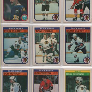 1982-83 O-Pee-Chee Hockey #65 Greg Fox Blackhawks