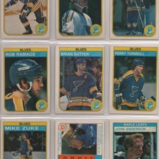 1982-83 O-Pee-Chee Hockey #315 John Anderson Maple Leafs