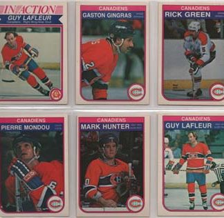 1982-83 O-Pee-Chee Hockey #182 Gaston Gingras Canadiens