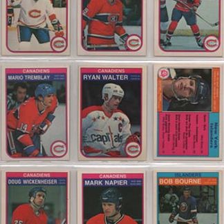 1982-83 O-Pee-Chee Hockey #189 Mark Napier Canadiens