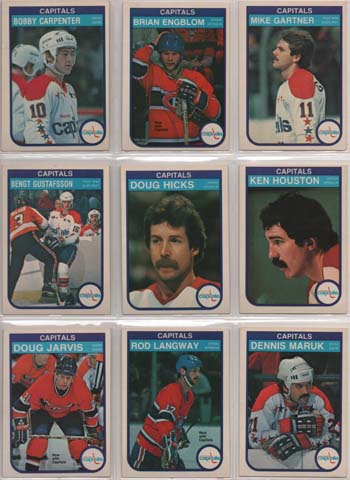 1982-83 O-Pee-Chee Hockey #369 Dennis Maruk Capitals