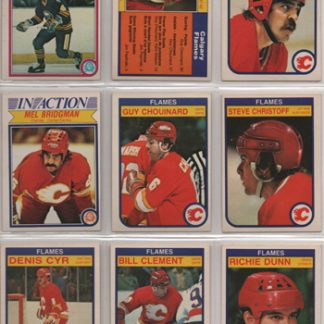 1982-83 O-Pee-Chee Hockey #40 Mel Bridgman IA Flames