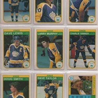 1982-83 O-Pee-Chee Hockey #161 Dave Taylor Kings