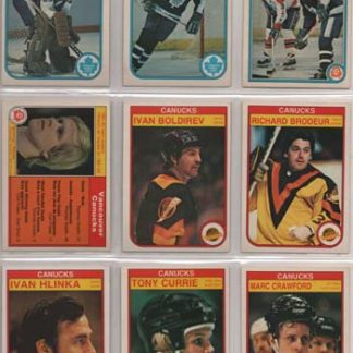 1982-83 O-Pee-Chee Hockey #342 Marc Crawford RC Canucks