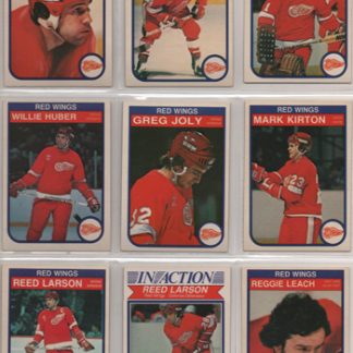 1982-83 O-Pee-Chee Hockey #83 Danny Gare Red Wings