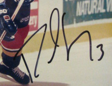 Paul Laus #3 Florida Panthers PHOTO FRAME AUTO - Image 3