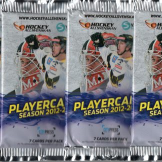 2012-13 AllSvenskan Hockey 7-Card Pack Pussi