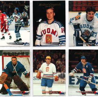 1996 Semic Wien HOCKEY LEGENDS #HL14 Lasse Oksanen Finland