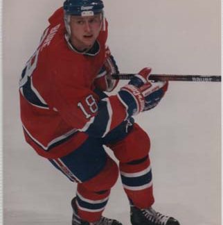 NHL Photo 8X10 Team Montreal Canadiens Valeri Bure #18, 90s