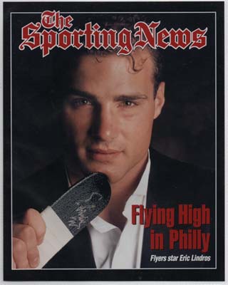 NHL Photo 8X10 Team Philadelphia Flyers Eric Lindros #88, SPORTING NEWS, 1990s