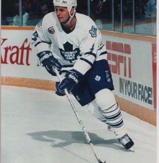 NHL Photo 8X10 Team Toronto Maple Leafs Dave Ellett #4, 90s