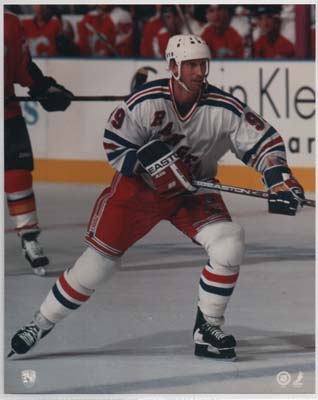 NHL Photo 8X10 Team New York Rangers Wayne Gretzky #99 (Home), 1990s