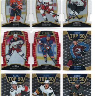 2019-20 Upper Deck Allure RED RAINBOW Die-Cut #22 Teuvo Teräväinen Hurricanes