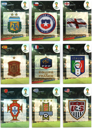 2014 Panini FIFA World Cup Brasil TEAM LOGO #67 Chile