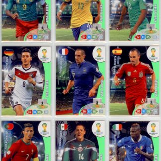 2014 Panini FIFA World Cup Brasil STAR PLAYER #32 Eden Hazard (Belgie)