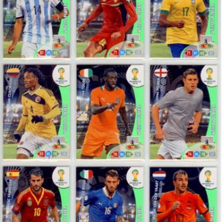 2014 Panini FIFA World Cup Brasil UTILITY PLAYER #12 Javier Mascherano (Argentina)