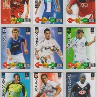 2009-10 Panini Champions League Super Strikes #215 Patrice Evra (Manchester United)