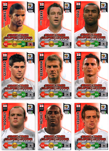 2010 Panini FIFA World Cup South Africa David James (England)