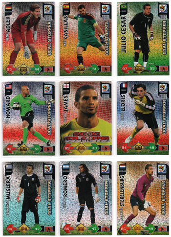 2010 Panini FIFA World Cup South Africa GOAL STOPPER Sergio Romero (Argentina)