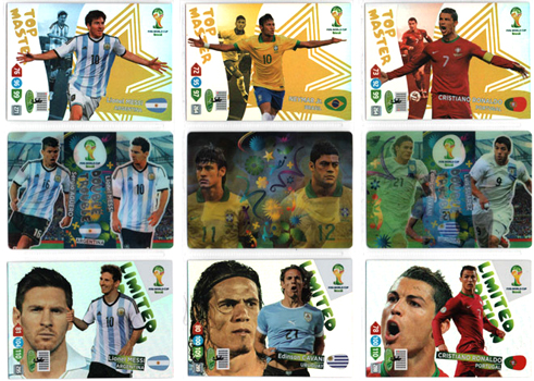 2014 Panini FIFA World Cup Brasil TOP MASTER #406 Lionel Messi (Argentina)