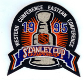 NHL Stanley Cup Champion PATCH New Jersey Devils 1995 (Original)