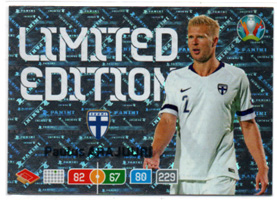 2020 Panini Uefa EURO Paulus Arajuuri LIMITED Edition FINLAND
