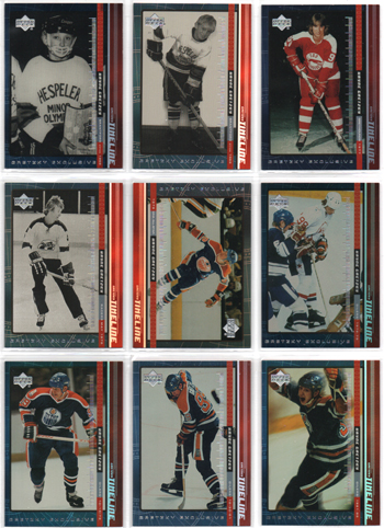 1999 Wayne Gretzky Exclusives Oilers #8 (MINT)
