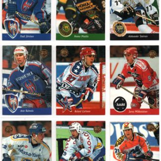 1994-95 SISU Series 1 Hockey #75 Pauli Järvinen Tappara