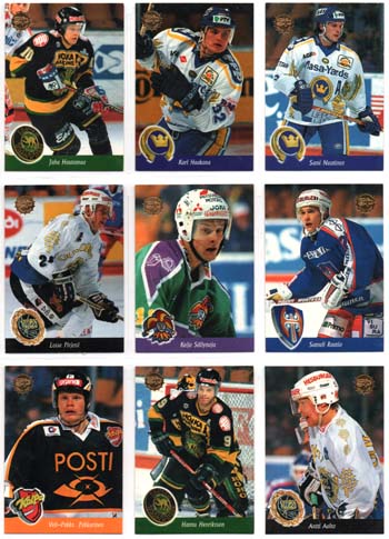 1994-95 SISU Series 1 Hockey #122 Sami Nuutinen Kiekko-Espoo