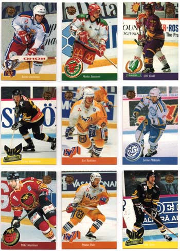 1994-95 SISU Series 2 Hockey #369 Mika Nieminen Luleå HF