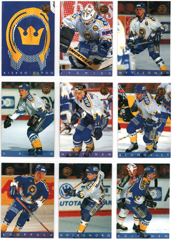1995-96 SISU Series 1 Hockey #83 Tommi Nyyssönen Kiekko-Espoo